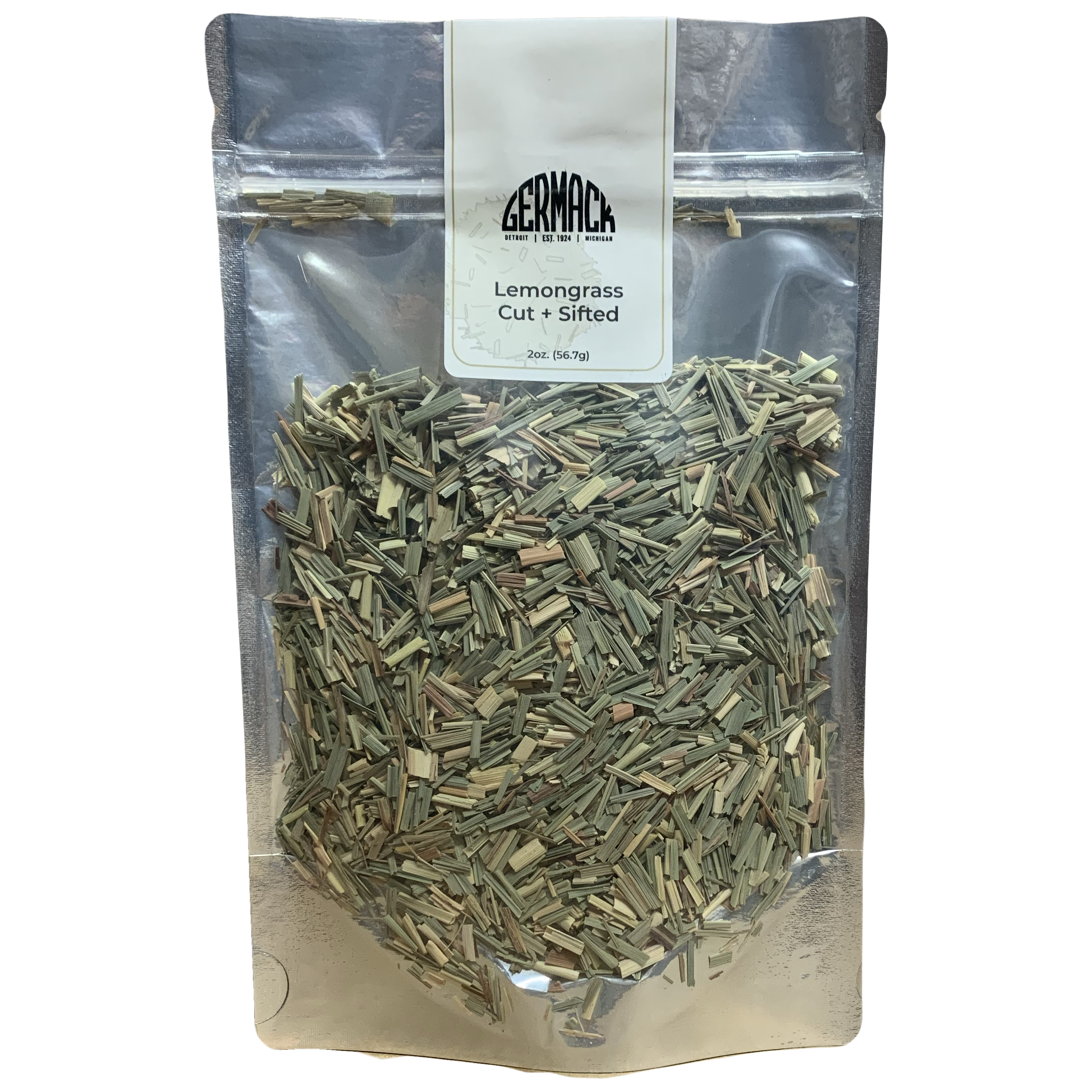 Picture Lemongrass (Cut and Sifted), 2oz