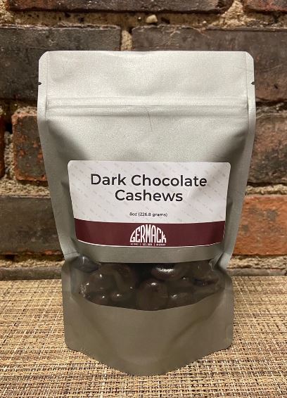 Picture Dark Chocolate Cashews 8oz