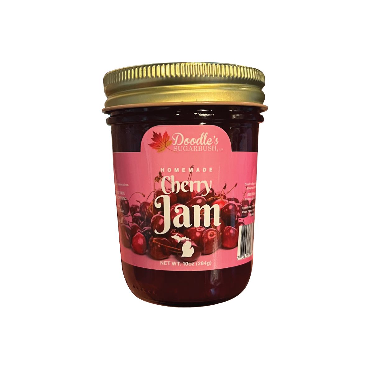 Picture Doodle's Sugarbush Cherry Jam 10oz