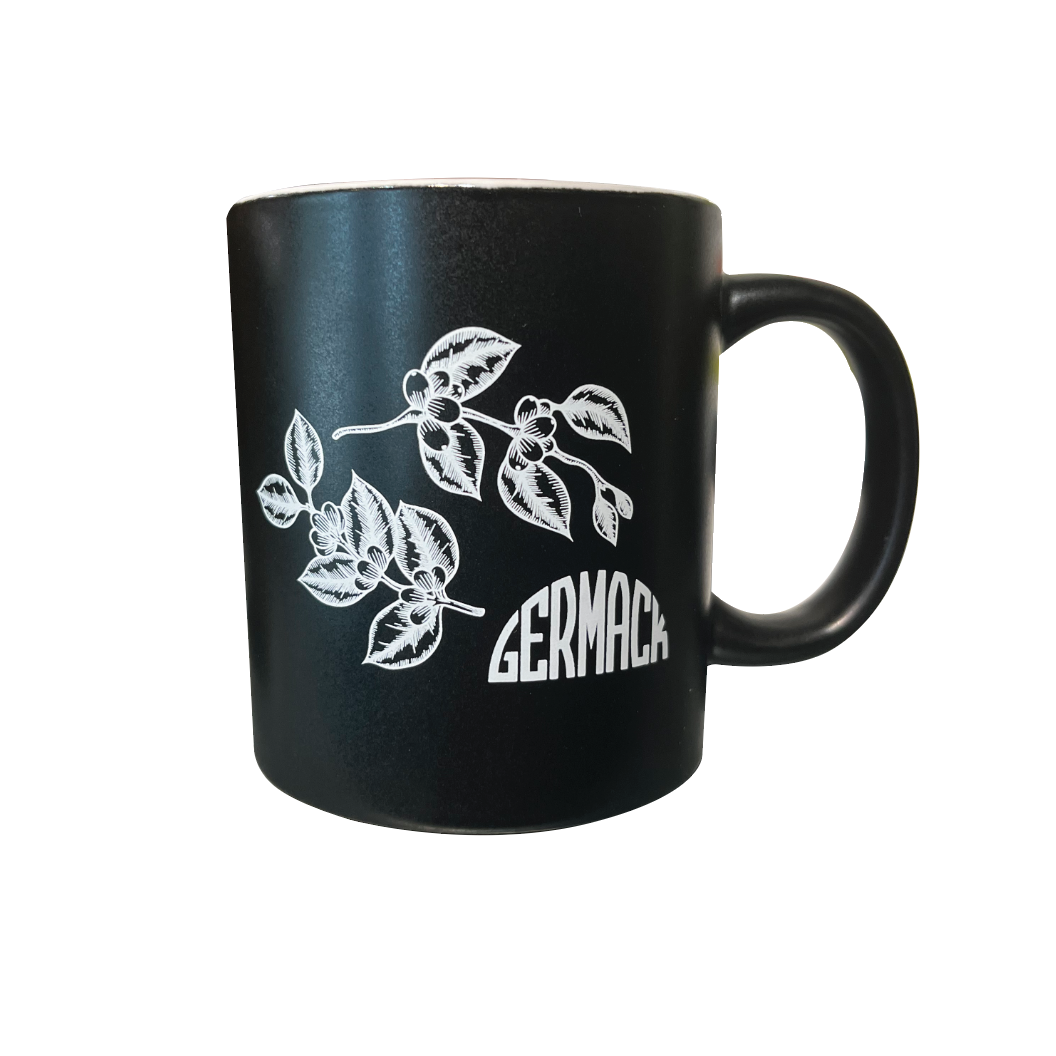 Picture Germack Ceramic Coffee Mug - Black & White