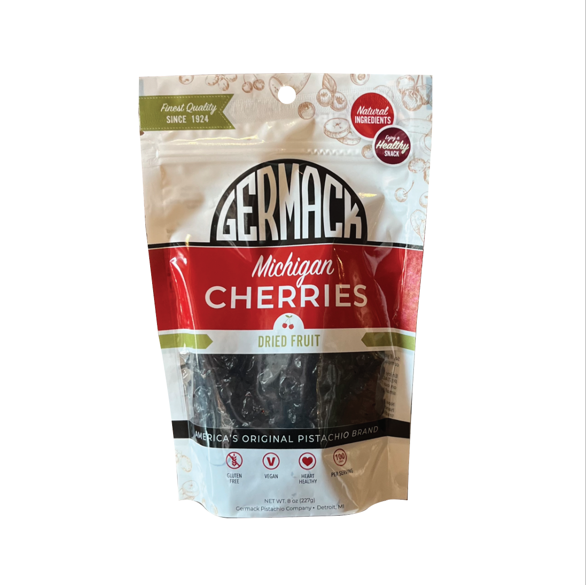 Picture Dried Michigan Cherries 8 oz