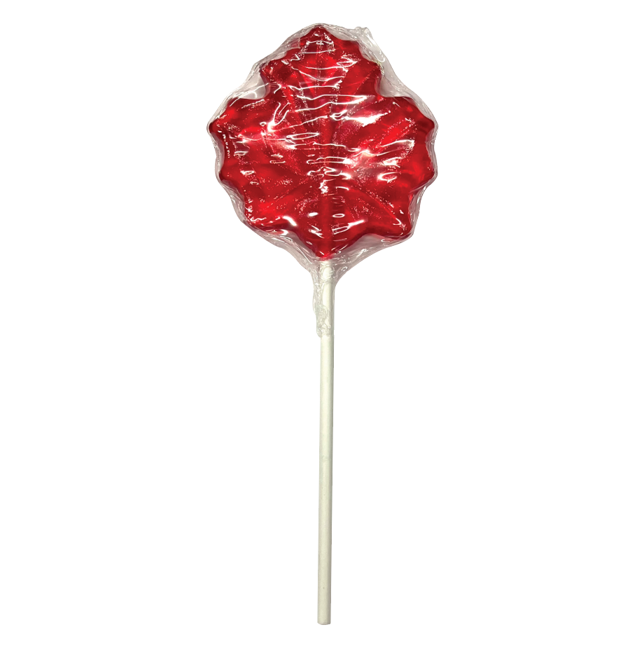 Picture Lollipop Maple Leaf