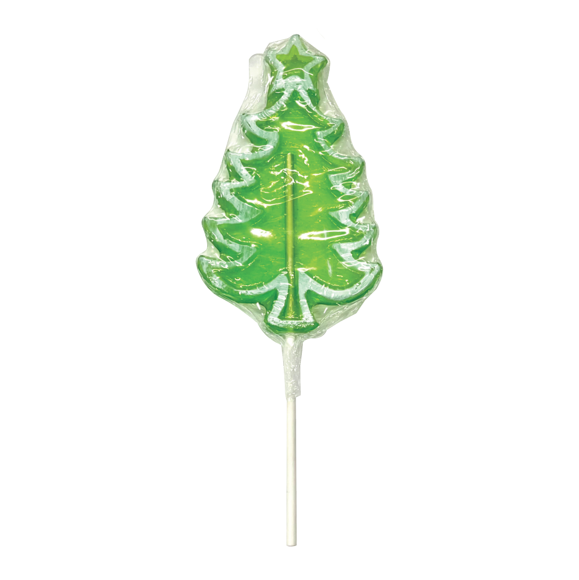 Picture Lollipop With Icing Christmas Tree