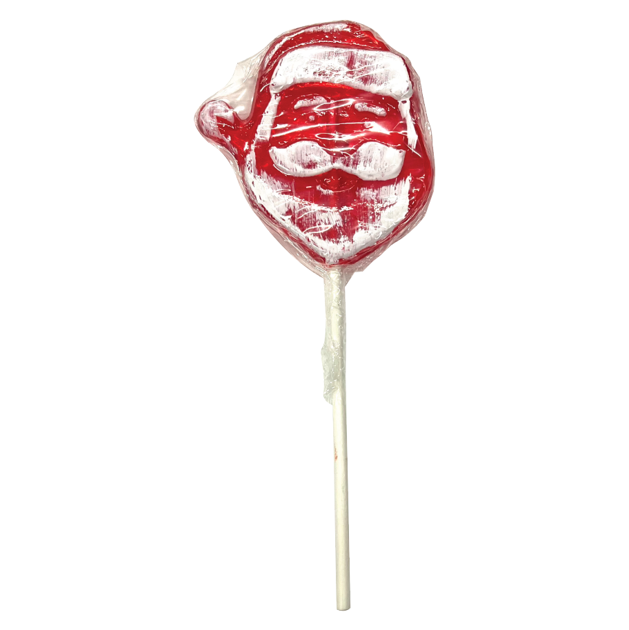 Picture Lollipop With Icing Santa Claus 1.2oz