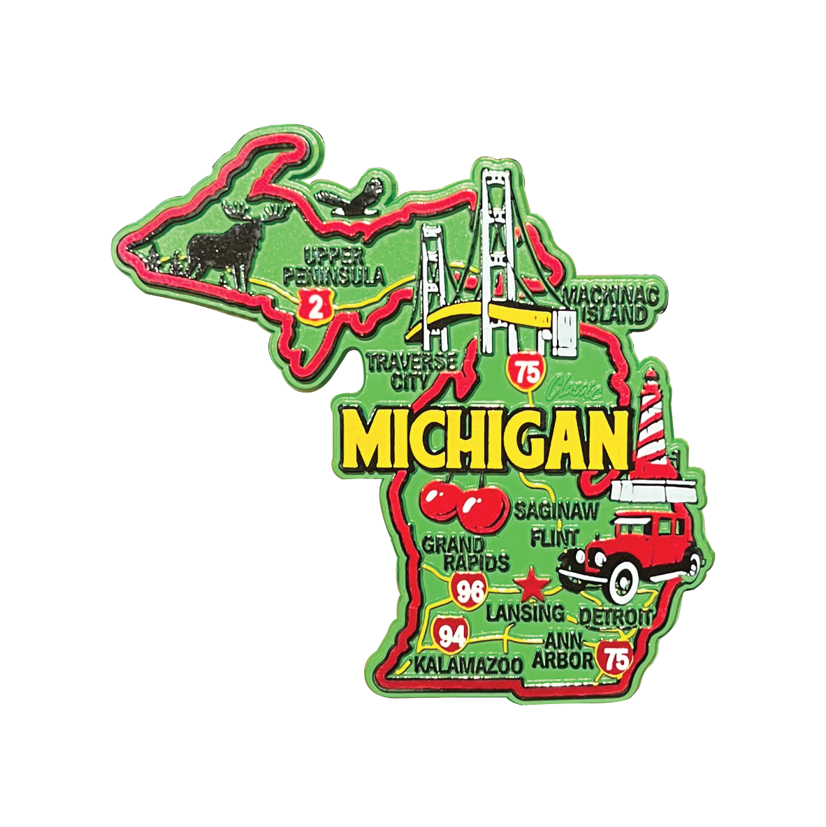 Picture Magnet - Michigan Magnet