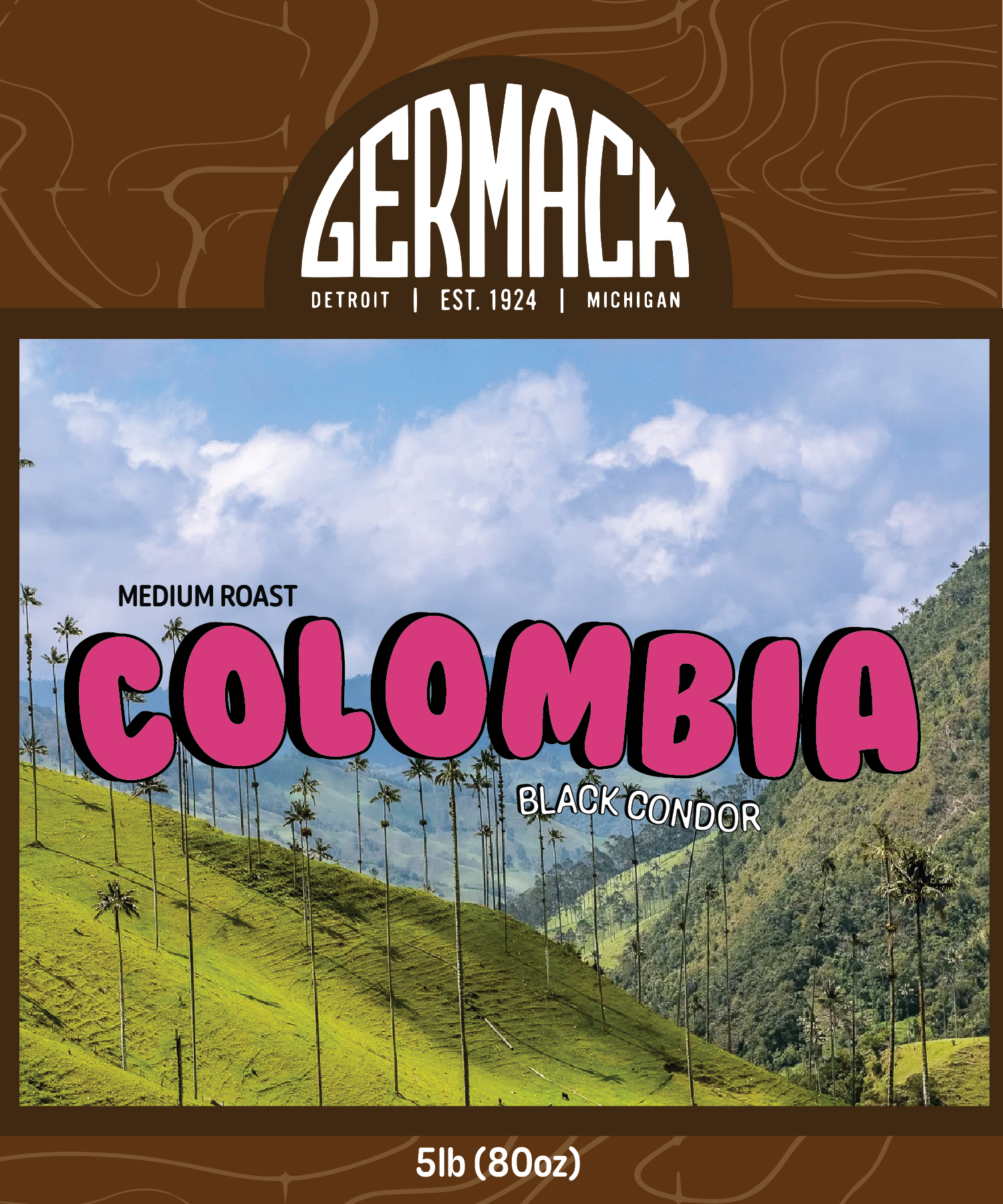 Picture Germack Coffee 5lb - Colombia Black Condor