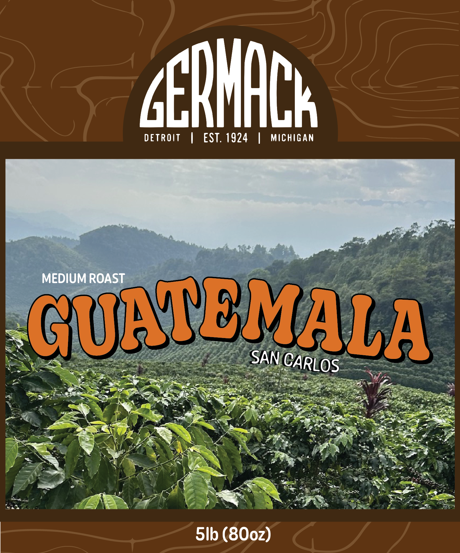 Picture Germack Coffee 5lb - Guatemala San Carlos