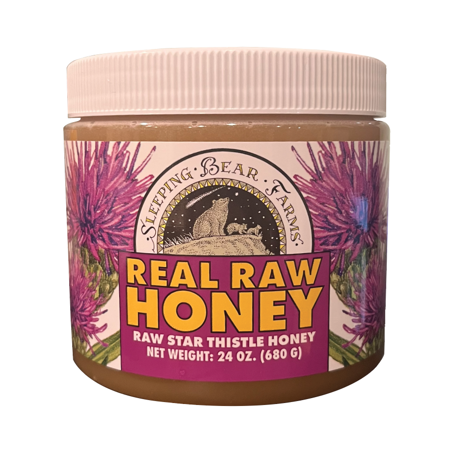 Picture Sleeping Bear Farms - Raw Star Thistle Honey - 24oz