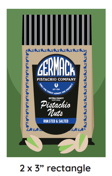 Picture Germack Magnet - Pistachio - 2x3