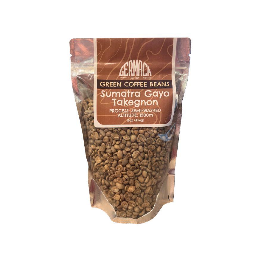 Picture Sumatra Gayo Takegnon - 16oz - Green Coffee Beans - Unroasted