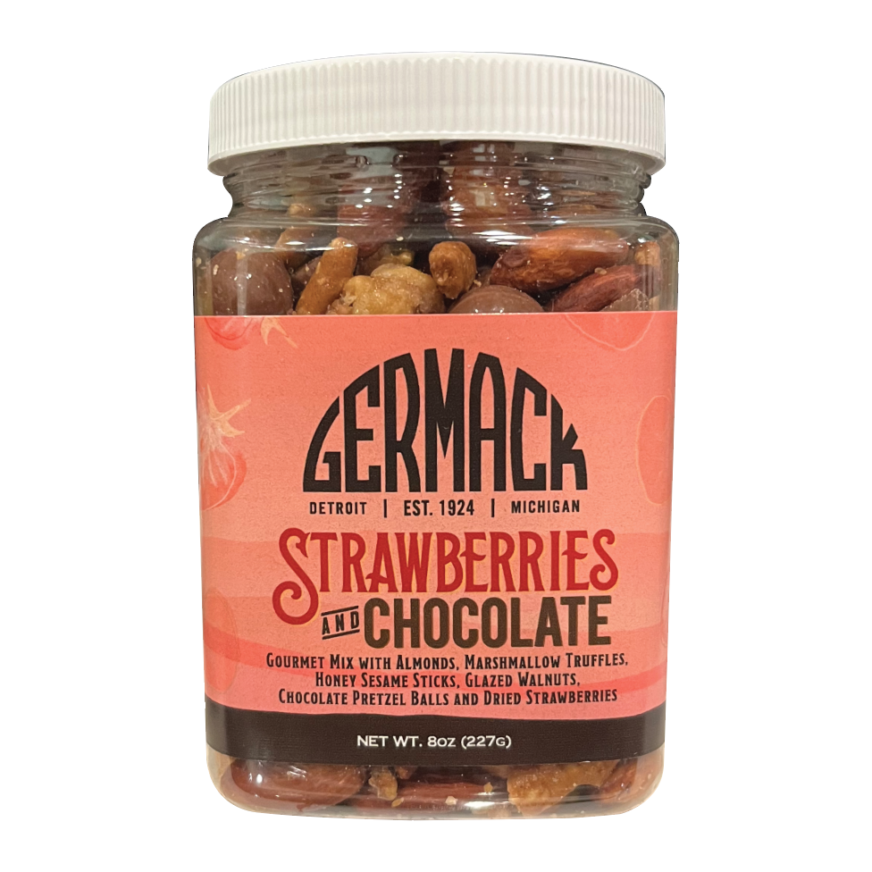 Picture Strawberries and Chocolate Mini - 8oz