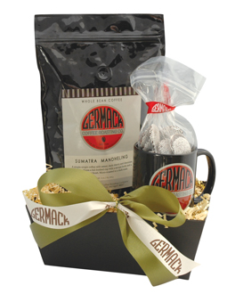 Picture Germack Gift Basket - Coffee & Mug