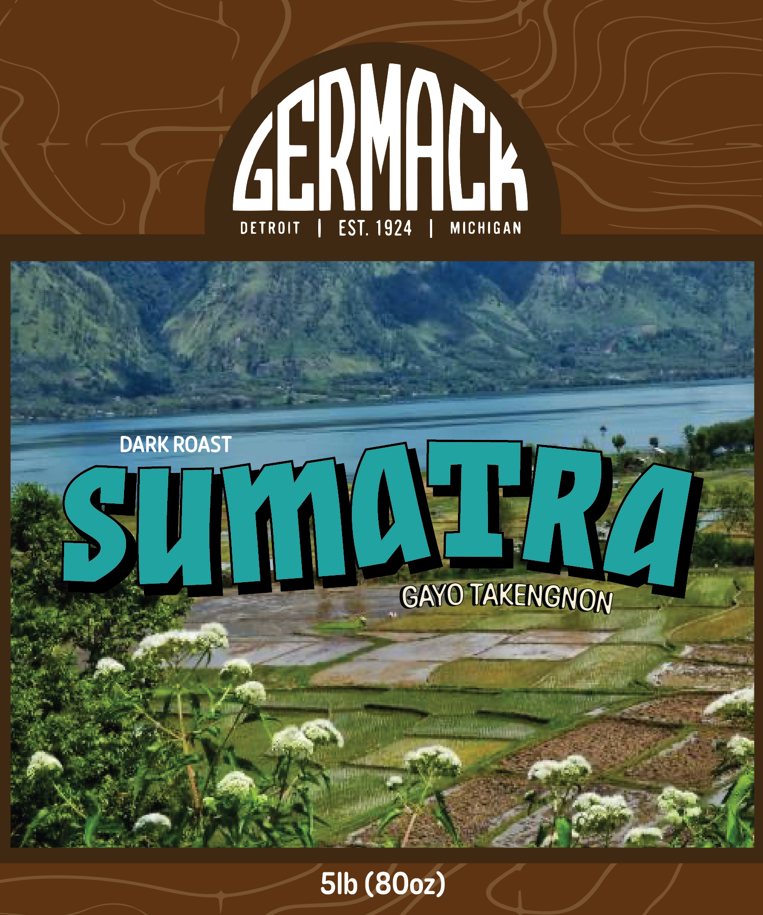 Picture Germack Coffee 5lb - Sumatra Gayo Takengnon