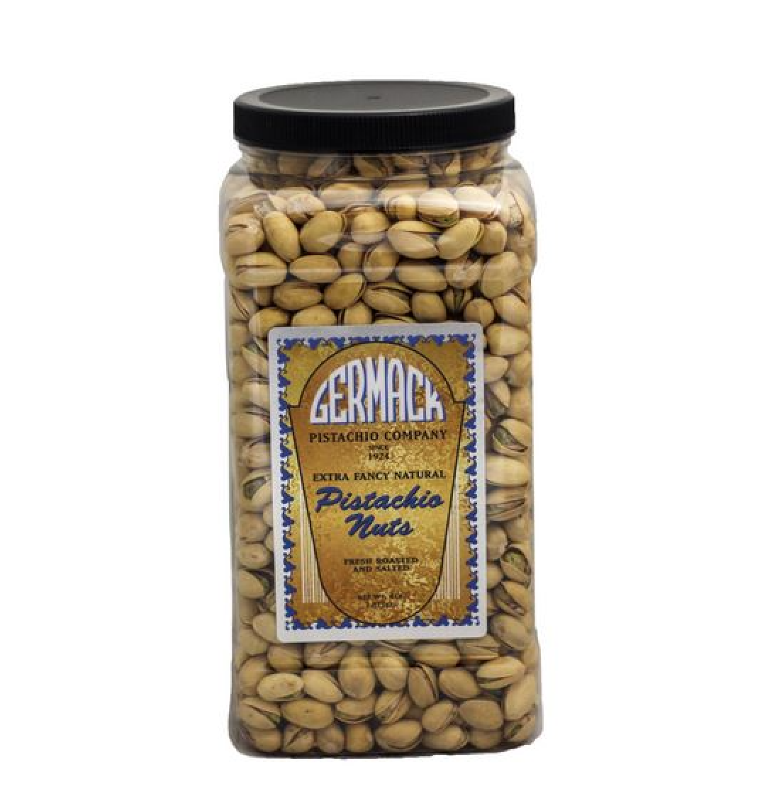 Picture Pistachios - Roasted, Salted - 3.5lb Jar