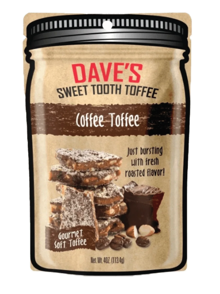 Picture Dave's Sweet Tooth Toffee - Coffee Toffee