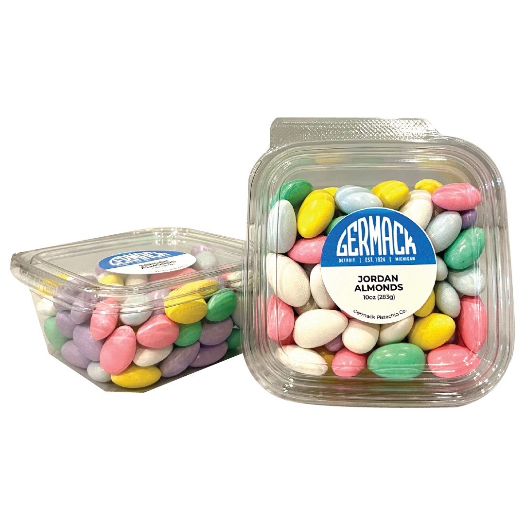 Picture Jordan Almonds 10 oz tub